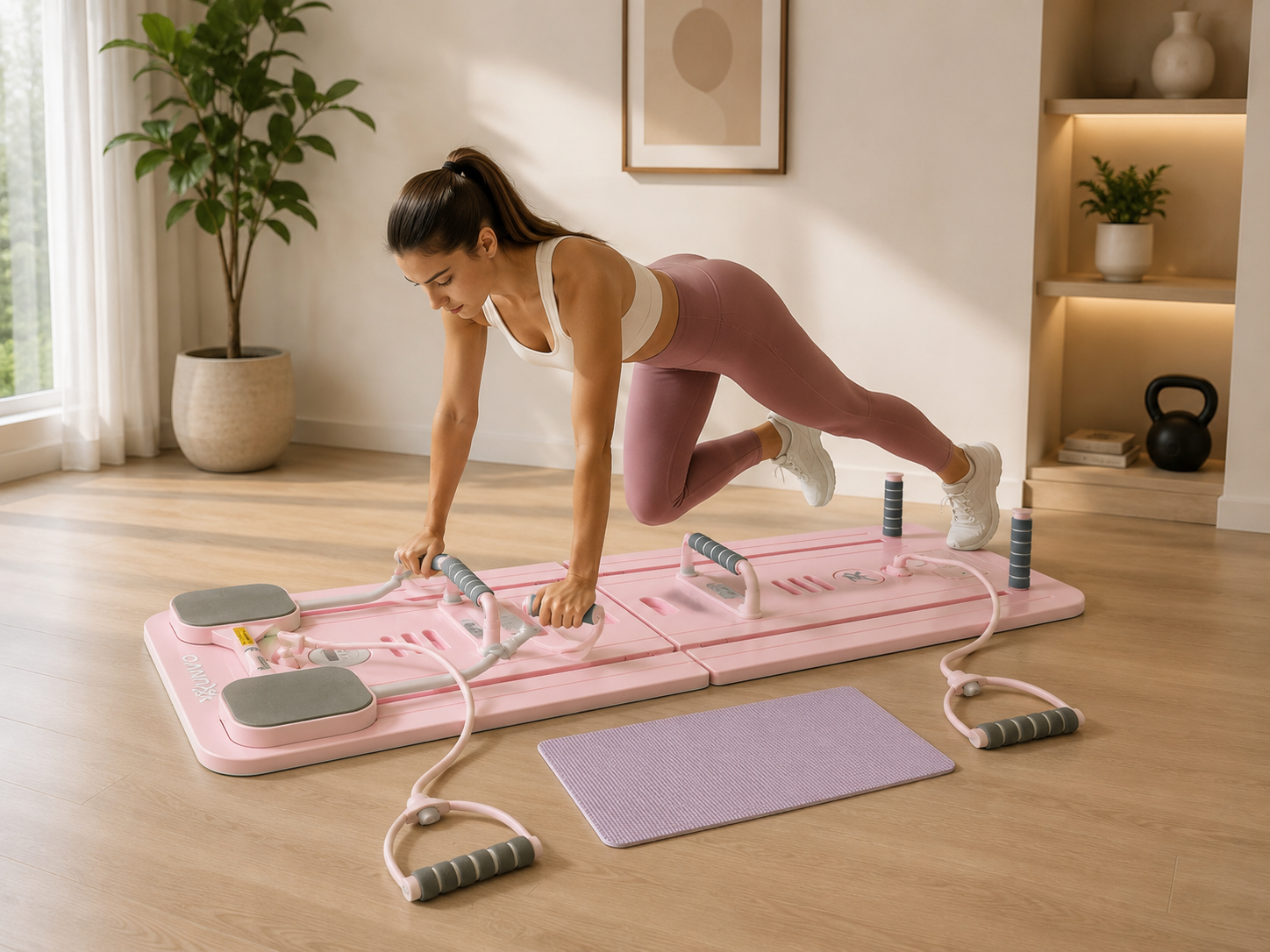 לוח פילאטיס חכם Runvo Smart Pilates Board – תמונה 2