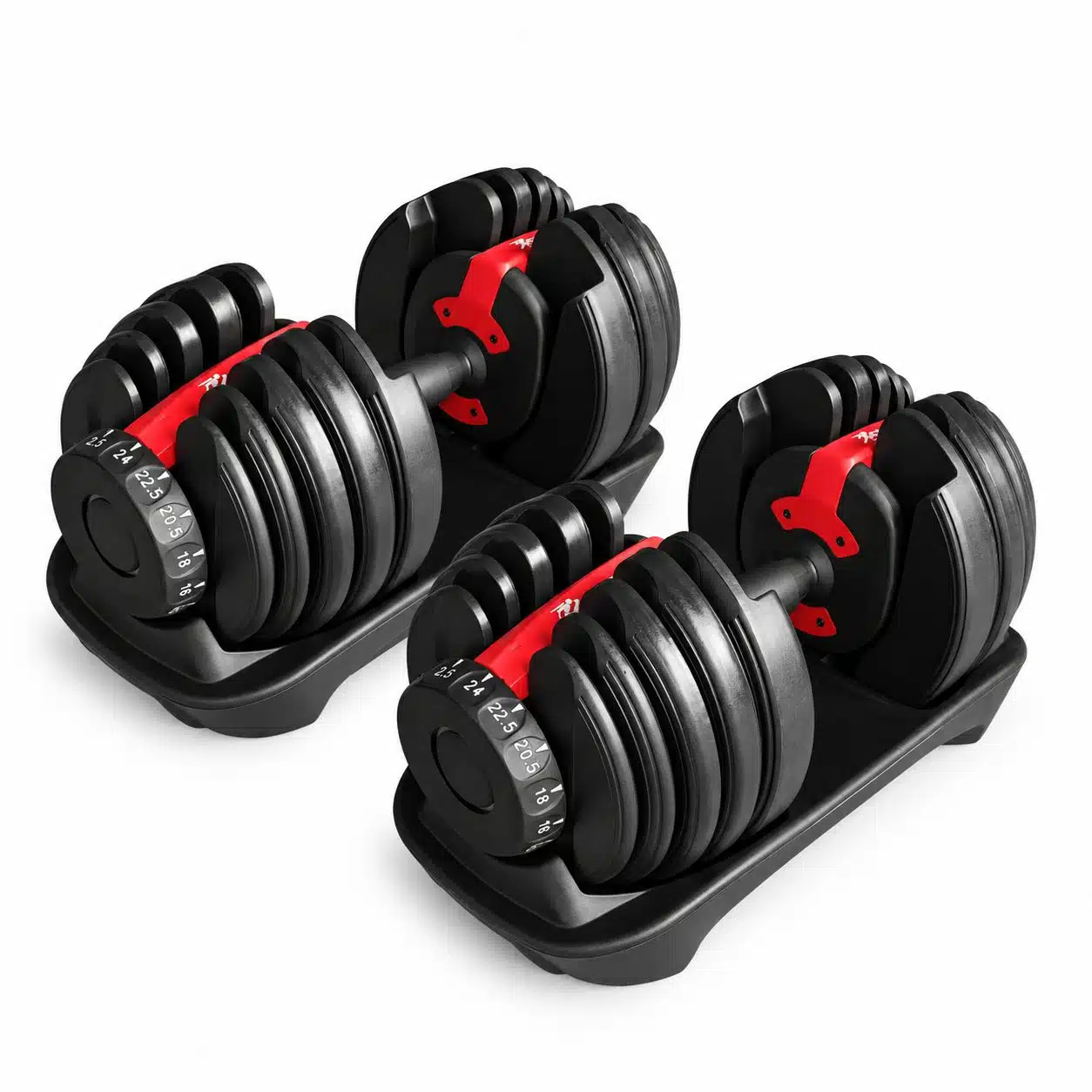 סט זוג משקולת מתכווננת עד 24 ק״ג Runvo PowerFlex 24